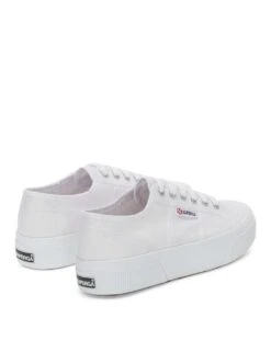 Superga 2740 Platform Canvas Lace Up Trainers -Cyberjammies Store 2740 platform canvas lace up trainers 8