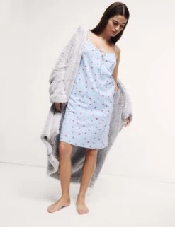 2pk Pure Cotton Printed Chemises -Cyberjammies Store 2pk Pure Cotton Printed Chemises 2