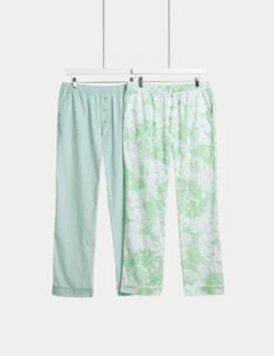 2pk Cool Comfort™ Printed Pyjama Bottoms -Cyberjammies Store 2pk cool comfort printed pyjama bottoms 8
