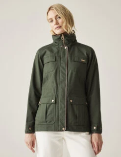 Regatta Alixa Hooded Funnel Neck Utility Jacket
