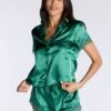 Amelia Satin Pyjama Set