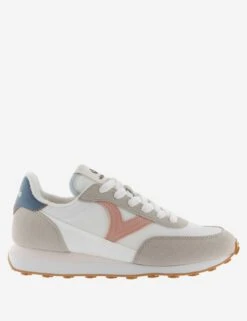VICTORIA Astro Nylon Leather Trainers