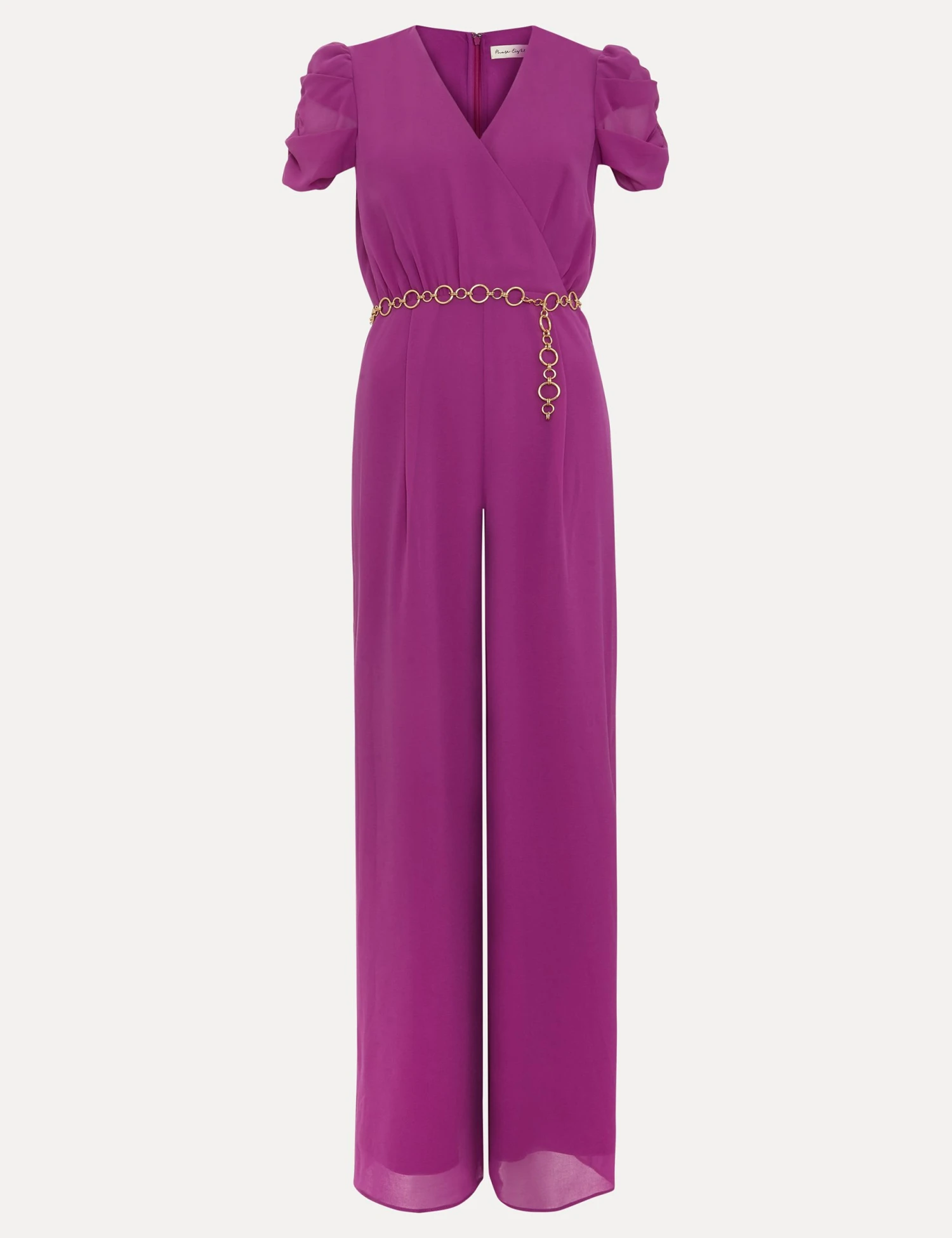 Belted Wide Leg Jumpsuit 2 Belted Wide Leg Jumpsuit - Image 2