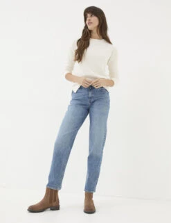 Boyfriend Mid Rise Jeans
