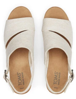 Toms Canvas Buckle Wedge Sandals 14 Toms Canvas Buckle Wedge Sandals -Cyberjammies Store Canvas Buckle Wedge Sandals 4