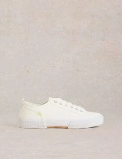 WHITE STUFF Canvas Trainers