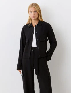 Collared Utility Jacket