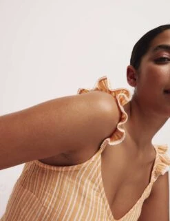 Cool Comfort™ Muslin Striped Shortie Set 14 Cool Comfort™ Muslin Striped Shortie Set -Cyberjammies Store Cool Comfort Muslin Striped Shortie Set 4