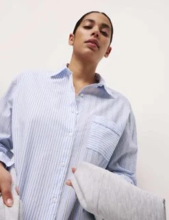 Cool Comfort™ Striped Nightdress -Cyberjammies Store Cool Comfort Striped Nightdress 4