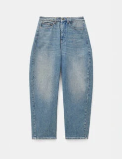 Cordelia Mid Rise Barrel Leg Jeans -Cyberjammies Store Cordelia Mid Rise Barrel Leg Jeans 3