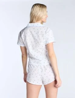 Cotton Floral Print Short Pyjama Set -Cyberjammies Store Cotton Floral Print Short Pyjama Set 2