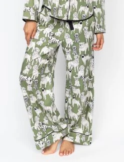 Cyberjammies Cotton Modal Dog Pyjama Bottoms