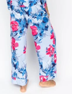 Cyberjammies Cotton Modal Floral Wide Leg Pyjama Bottoms -Cyberjammies Store Cotton Modal Floral Wide Leg Pyjama Bottoms 3
