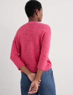 Cotton Rich Cardigan With Linen 14 Cotton Rich Cardigan With Linen -Cyberjammies Store Cotton Rich Cardigan with Linen 2