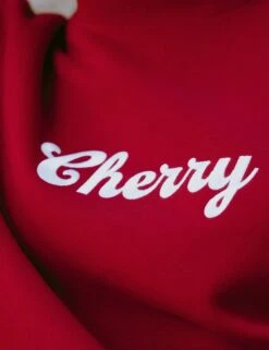 Cotton Rich Cherry Slogan Sweatshirt -Cyberjammies Store Cotton Rich Cherry Slogan Sweatshirt 3