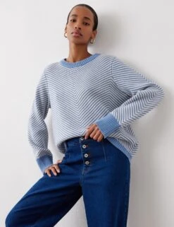 Cotton Rich Chevron Jumper -Cyberjammies Store Cotton Rich Chevron Jumper 2