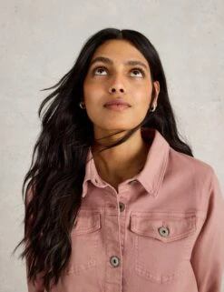 WHITE STUFF Cotton Rich Denim Jacket