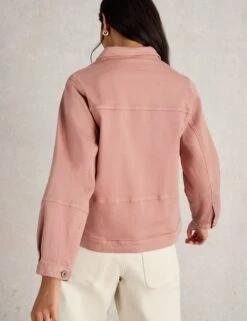 WHITE STUFF Cotton Rich Denim Jacket -Cyberjammies Store Cotton Rich Denim Jacket 3