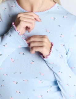 Cotton Rich Ditsy Floral Pyjama Set -Cyberjammies Store Cotton Rich Ditsy Floral Pyjama Set 4