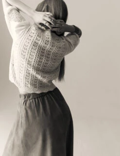 Cotton Rich Knitted Crew Neck Jumper -Cyberjammies Store Cotton Rich Knitted Crew Neck Jumper 2