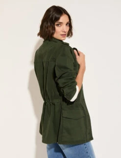 Cotton Rich Longline Utility Jacket -Cyberjammies Store Cotton Rich Longline Utility Jacket 10