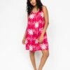 Cyberjammies Cotton Rich Palm Tree Print Short Nightdress