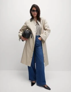 Cotton Rich Stormwear™ Longline Mac 21 Cotton Rich Stormwear™ Longline Mac -Cyberjammies Store Cotton Rich Stormwear Longline Mac 4