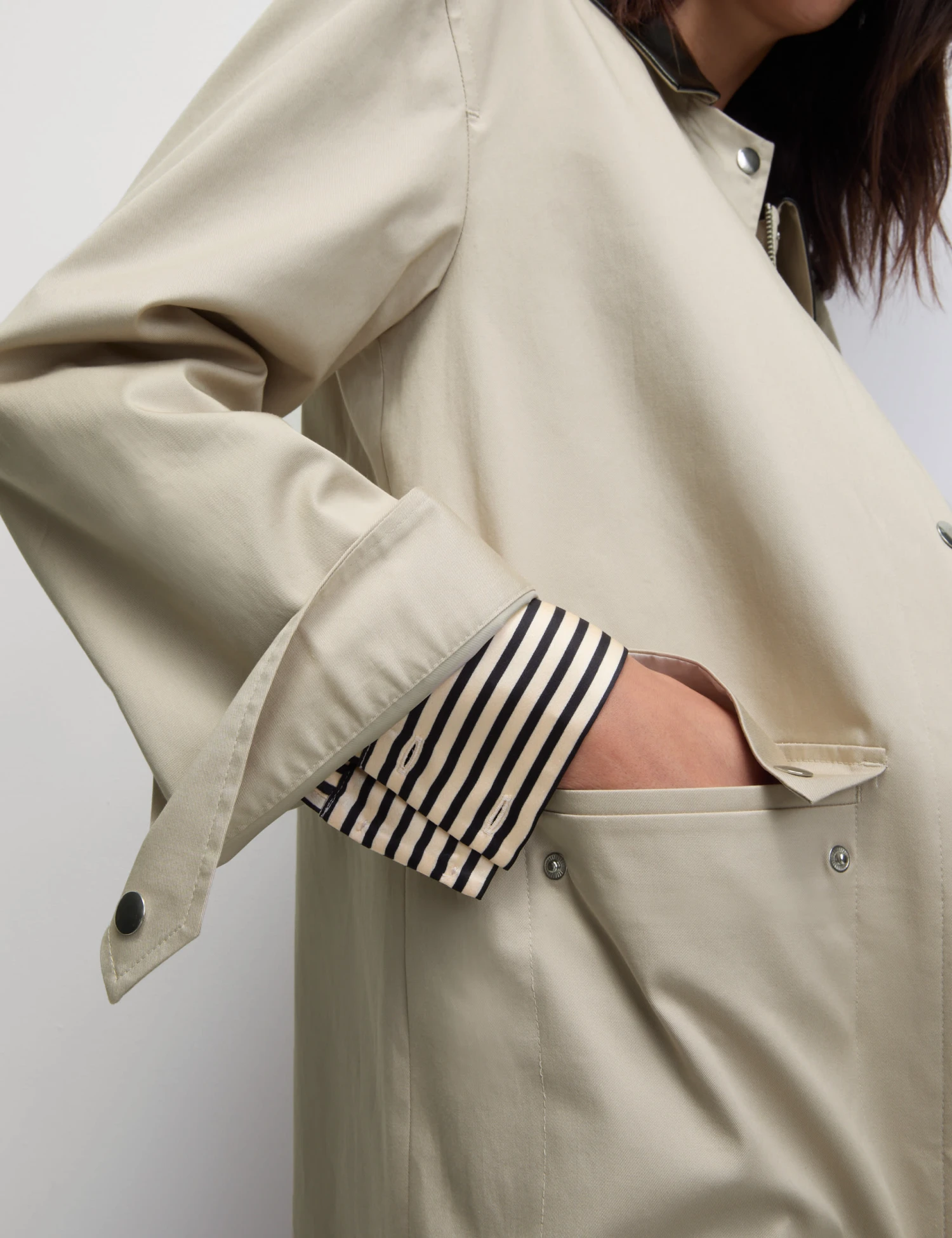 Cotton Rich Stormwear™ Longline Mac 6 Cotton Rich Stormwear™ Longline Mac - Image 6