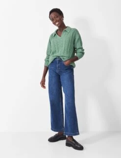 Cotton Rich Striped Collared Jumper -Cyberjammies Store Cotton Rich Striped Collared Jumper 2