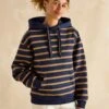 Joules Cotton Rich Striped Hoodie