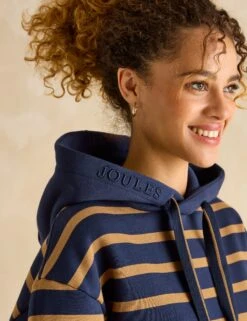 Joules Cotton Rich Striped Hoodie -Cyberjammies Store Cotton Rich Striped Hoodie 4