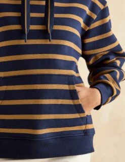 Joules Cotton Rich Striped Hoodie -Cyberjammies Store Cotton Rich Striped Hoodie 5