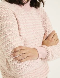 Cotton Rich Textured Striped Jumper -Cyberjammies Store Cotton Rich Textured Striped Jumper 3