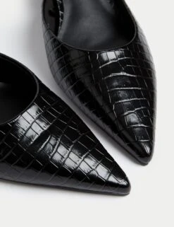 Croc Kitten Heel Mules -Cyberjammies Store Croc Kitten Heel Mules 2