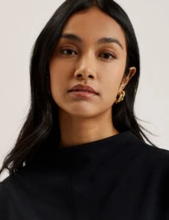 Ted Baker Cupro Blend Funnel Neck Sweatshirt -Cyberjammies Store Cupro Blend Funnel Neck Sweatshirt 3