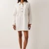 MONSOON Denim Collared Mini Shirt Dress