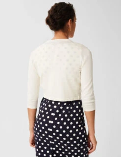 Edge To Edge Cropped Cardigan -Cyberjammies Store Edge to Edge Cropped Cardigan 3