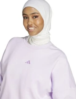 ADIDAS Essentials Small Logo Feel Cozy Sweatshirt -Cyberjammies Store Essentials Small Logo Feel Cozy Sweatshirt 3