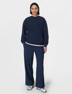 Sweaty Betty Explore More Cotton Rich Longline Sweatshirt -Cyberjammies Store Explore More Cotton Rich Longline Sweatshirt 2