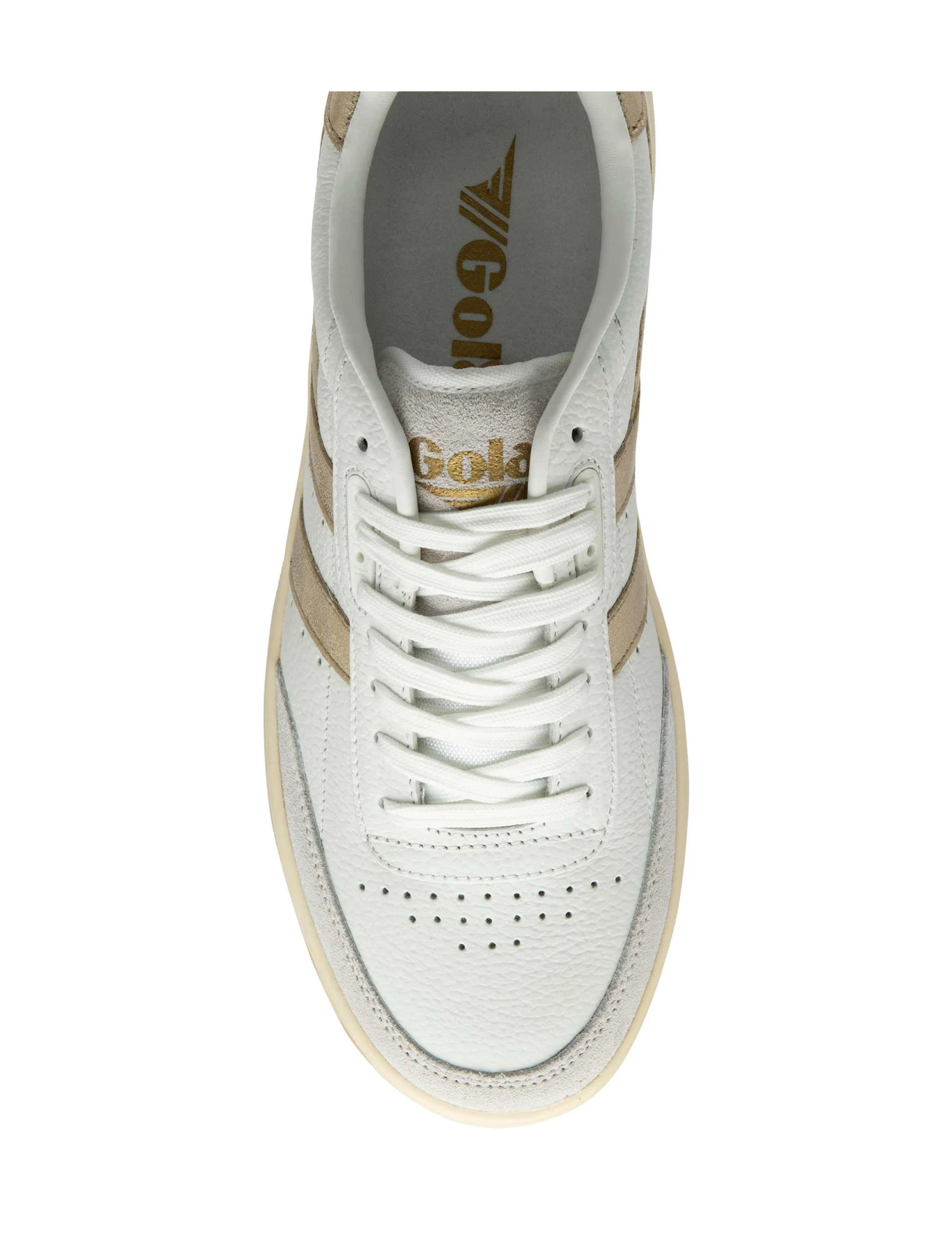 Gola Falcon Mirror Leather Trainers 5 Gola Falcon Mirror Leather Trainers - Image 5