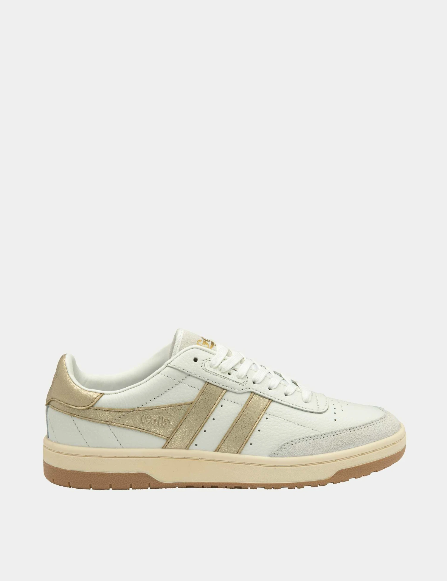 Gola Falcon Mirror Leather Trainers 1 Gola Falcon Mirror Leather Trainers