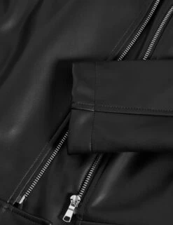 Faux Leather Biker Jacket -Cyberjammies Store Faux Leather Biker Jacket 7