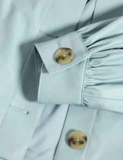 Faux Leather Cropped Jacket -Cyberjammies Store Faux Leather Cropped Jacket 6