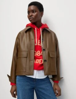 Faux Leather Jacket -Cyberjammies Store Faux Leather Jacket 4