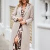 Fitted Longline Coat