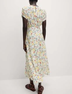 Floral Midaxi Tea Dress -Cyberjammies Store Floral Midaxi Tea Dress 3