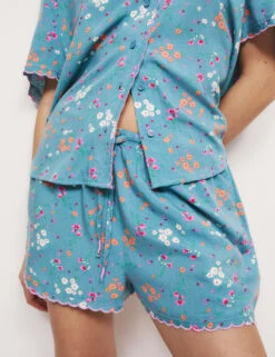 Floral Shortie Set -Cyberjammies Store Floral Shortie Set 2