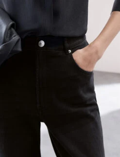 High Waisted Barrel Leg Jeans -Cyberjammies Store High Waisted Barrel Leg Jeans 4