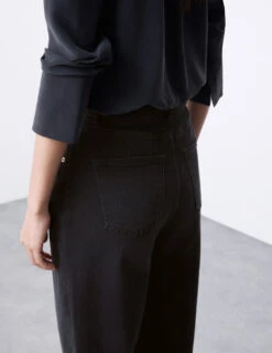 High Waisted Barrel Leg Jeans -Cyberjammies Store High Waisted Barrel Leg Jeans 6