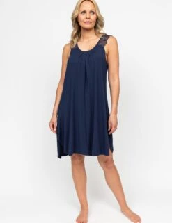 Cyberjammies Jersey Lace Trim Strappy Nightdress